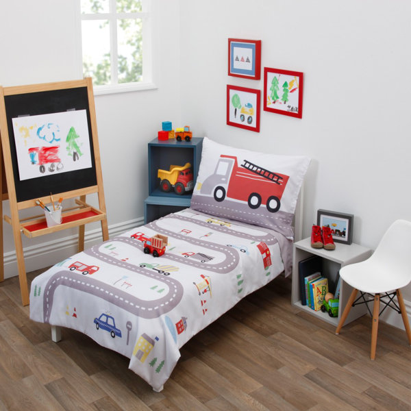 Fire Truck Toddler Bed Sets - Fire Truck Toddler Bed Cuckooland Cuckooland